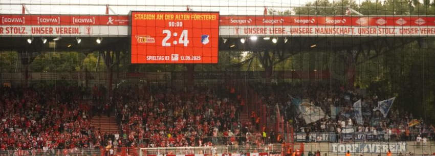 Union Berlin Pleite gegen Hoffenheim