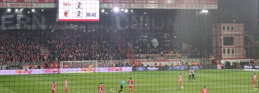 Union Berlin mit Remis gegen FC Augsburg