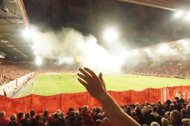 Union Berlin feiert Sieg über Gladbach