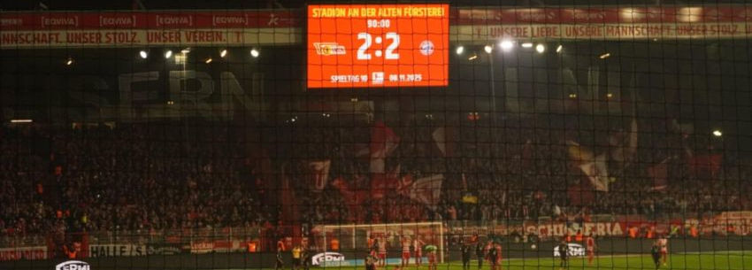 Union Berlin gegen Bayern Remis