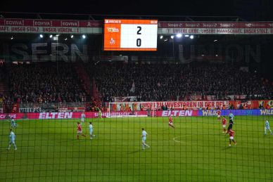 Union Berlin gewinnt 2:0 gegen Köln