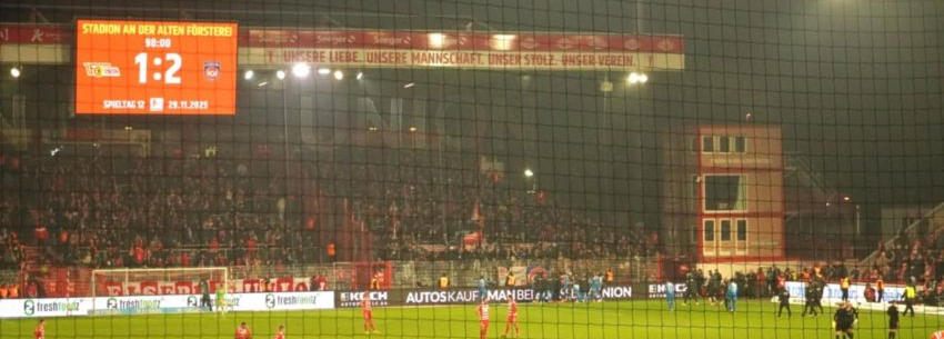 Union Berlin verlietr gegen Heidenheim